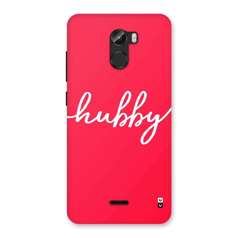 Hubby Back Case for Gionee X1