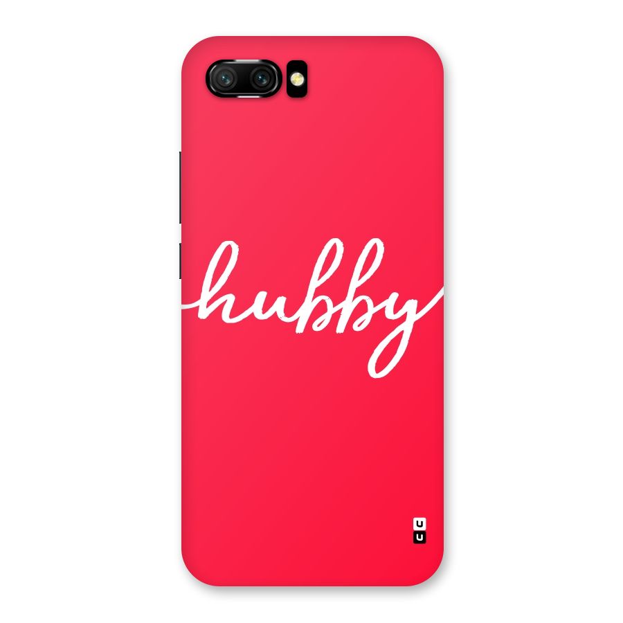 Hubby Back Case for Honor 10