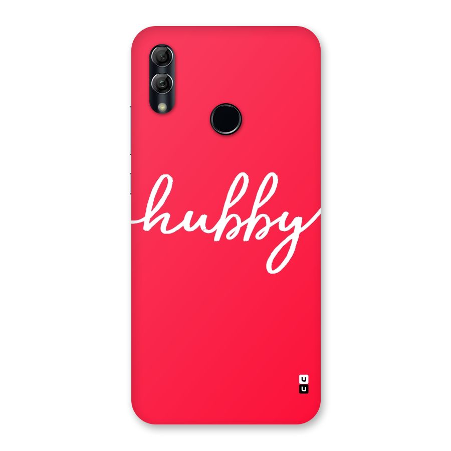 Hubby Back Case for Honor 10 Lite