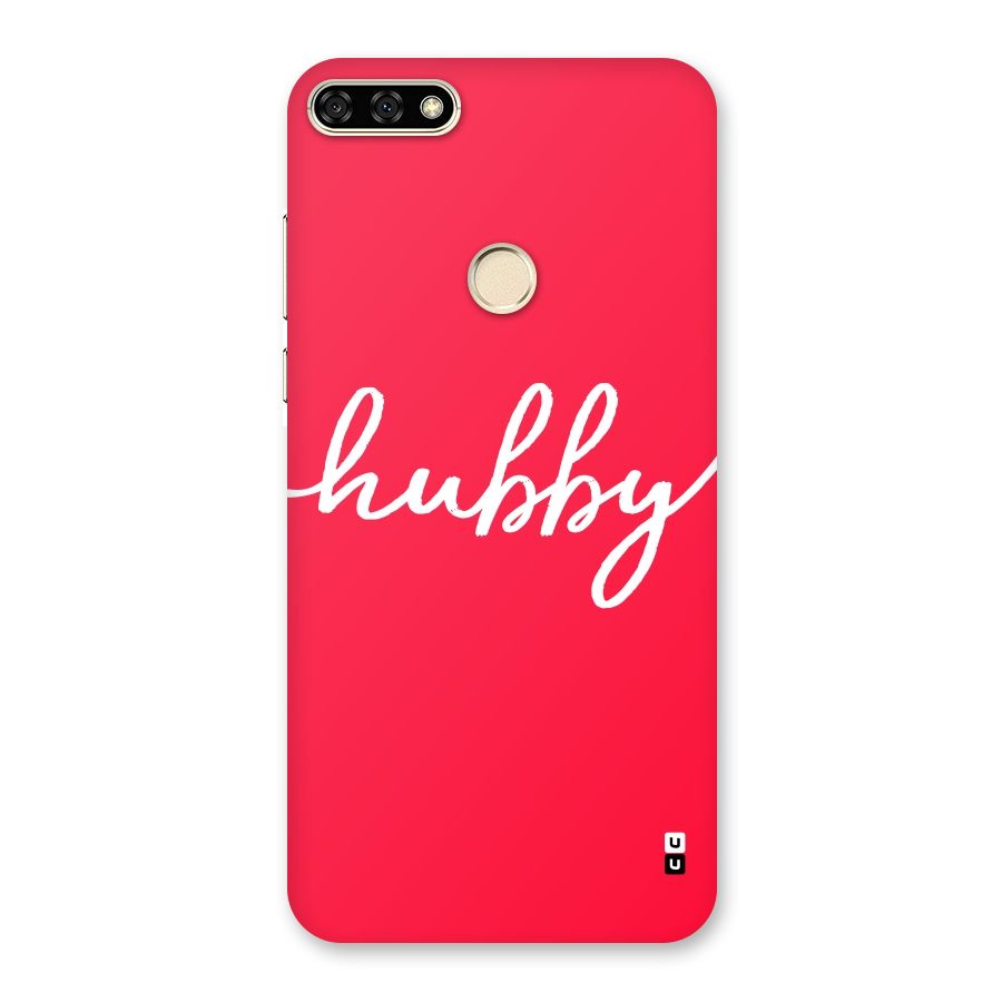 Hubby Back Case for Honor 7A