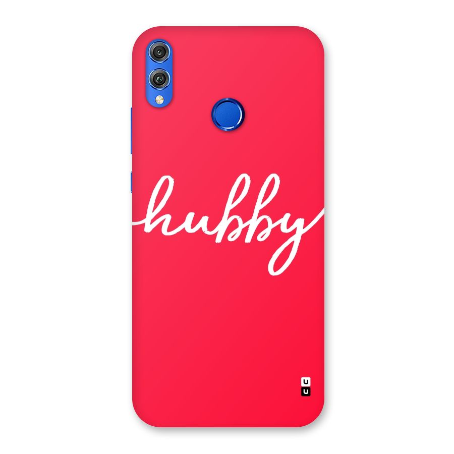 Hubby Back Case for Honor 8X