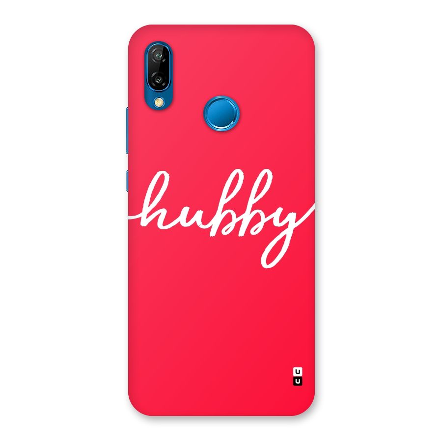 Hubby Back Case for Huawei P20 Lite