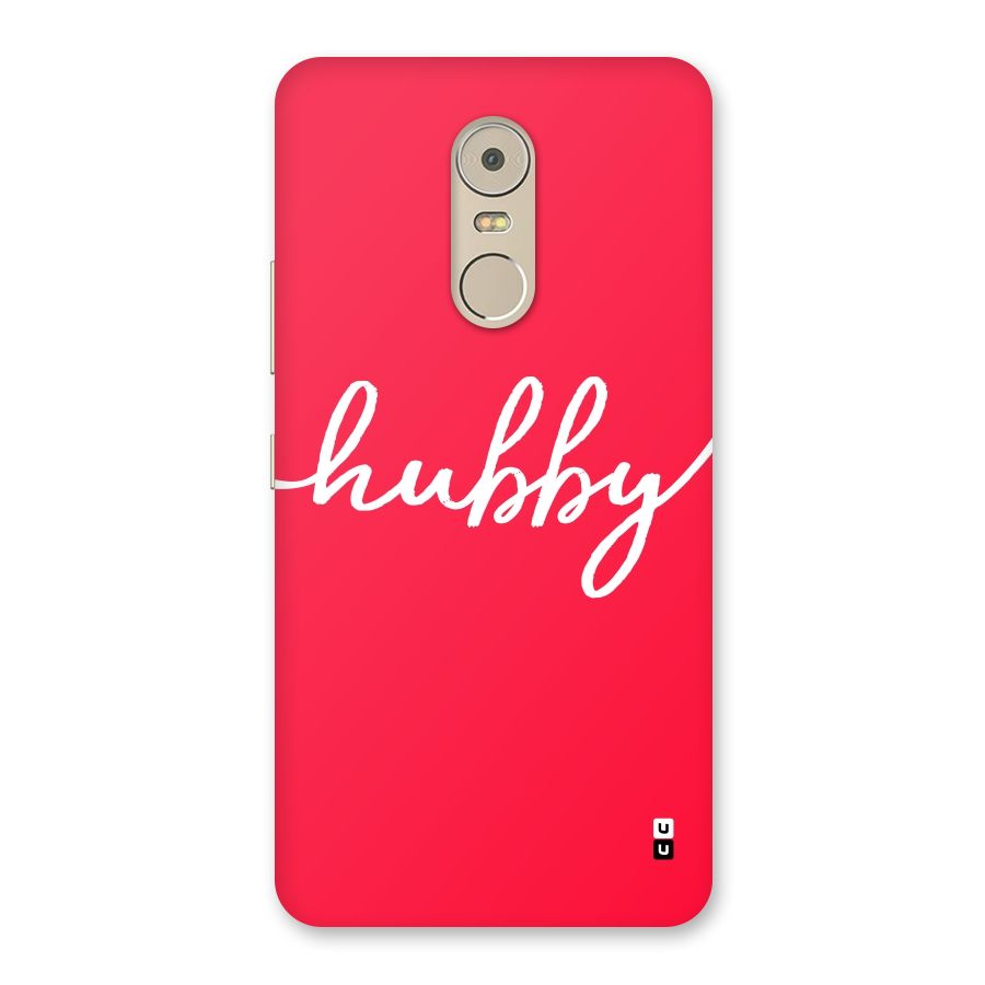 Hubby Back Case for Lenovo K6 Note
