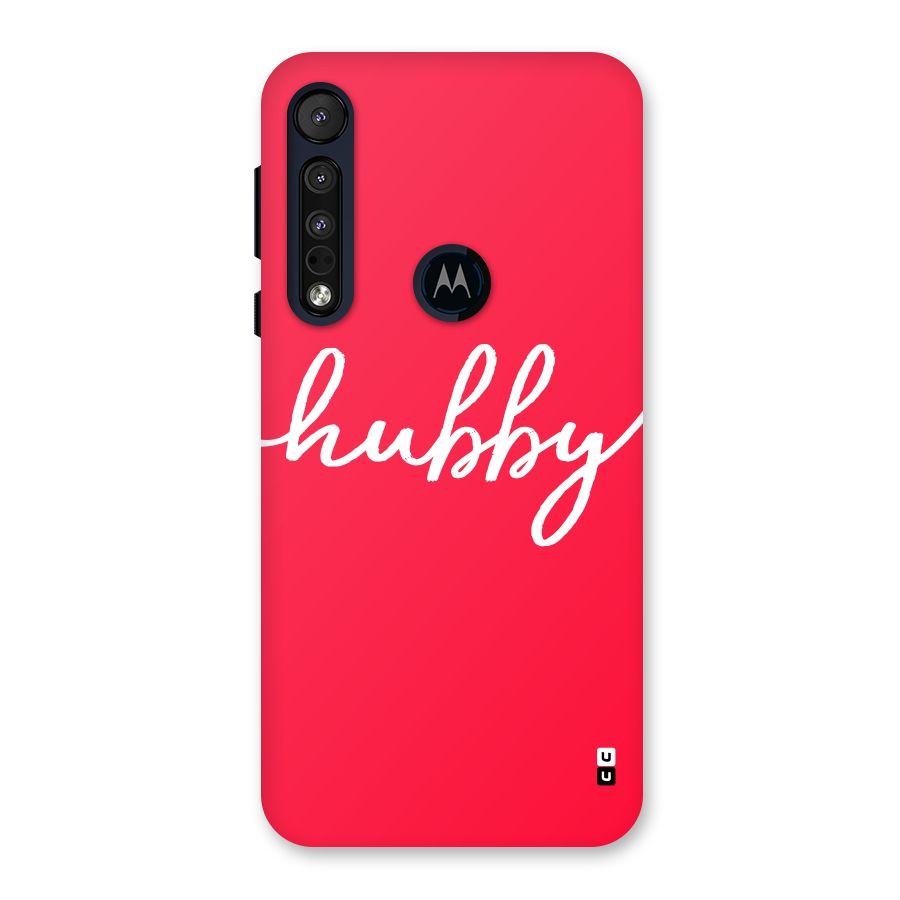 Hubby Back Case for Motorola One Macro
