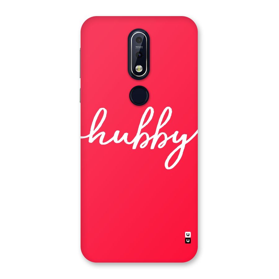 Hubby Back Case for Nokia 7.1