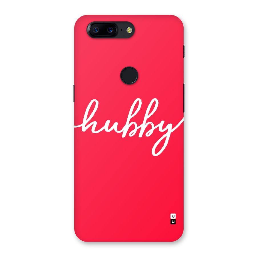 Hubby Back Case for OnePlus 5T