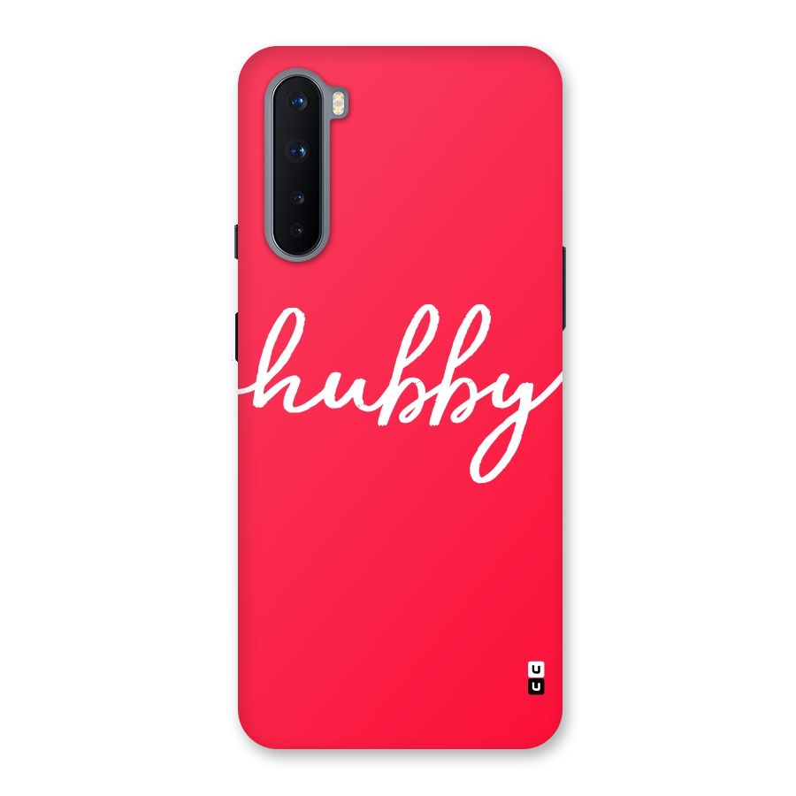 Hubby Back Case for OnePlus Nord