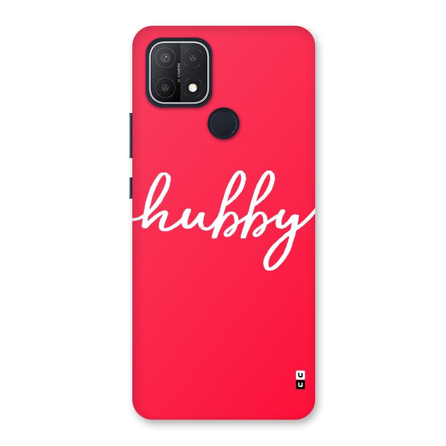 Hubby Back Case for Oppo A15
