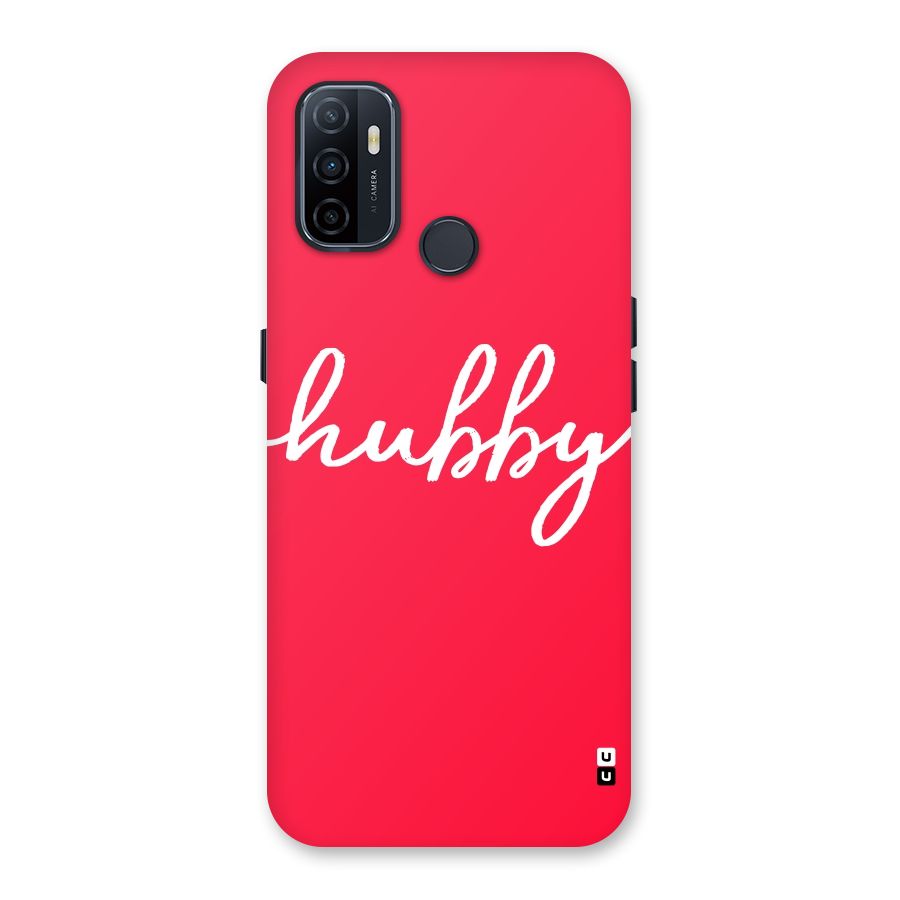Hubby Back Case for Oppo A32