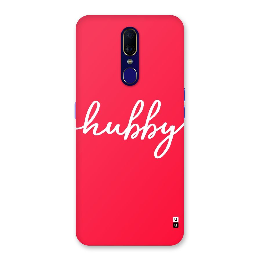 Hubby Back Case for Oppo F11