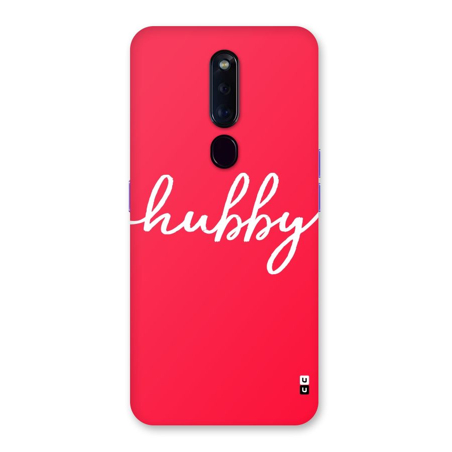 Hubby Back Case for Oppo F11 Pro