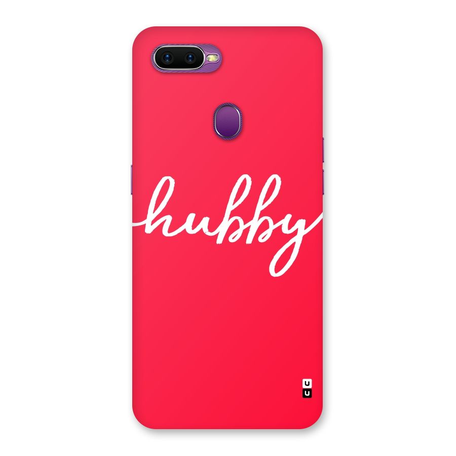 Hubby Back Case for Oppo F9