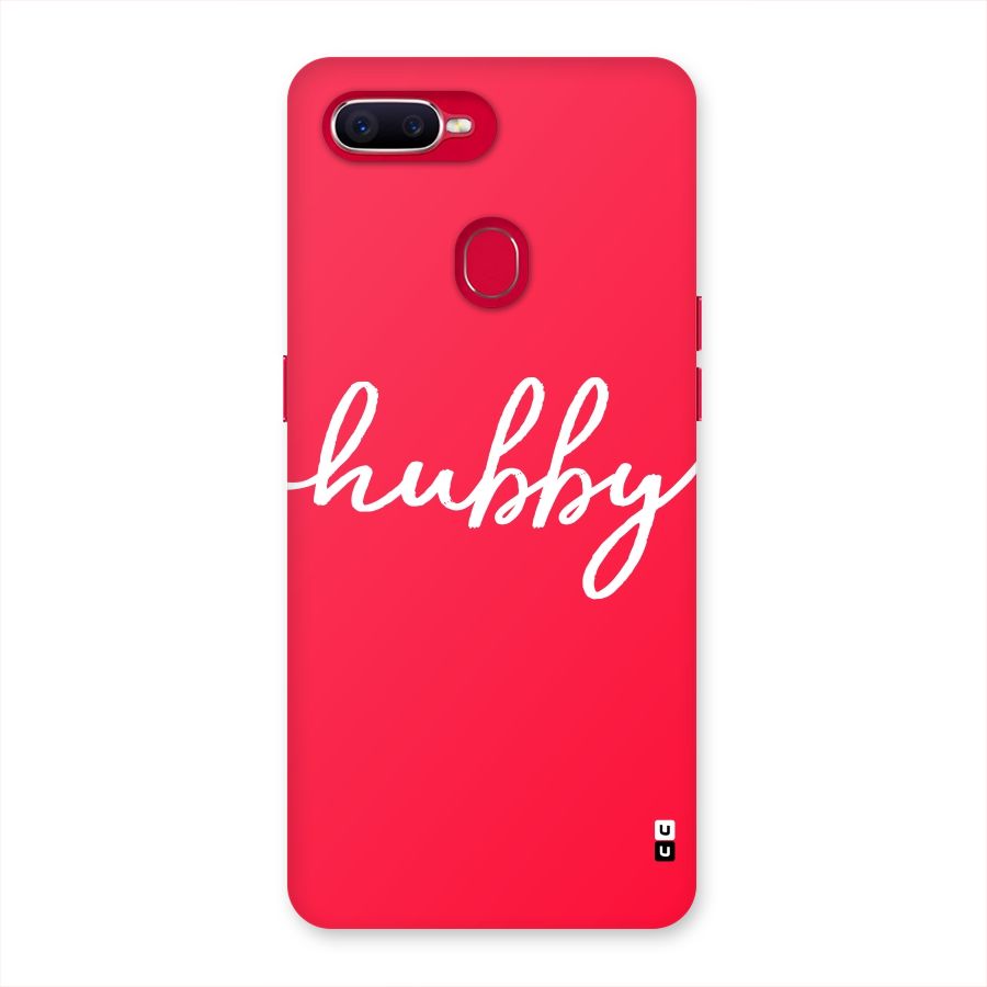 Hubby Back Case for Oppo F9 Pro