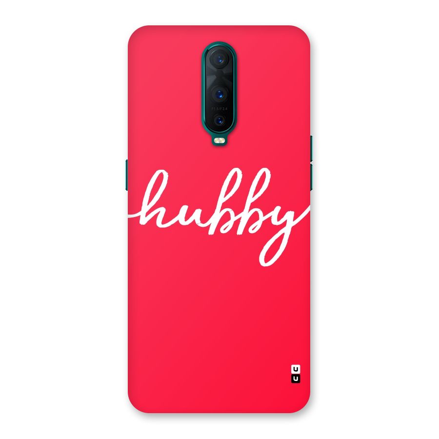 Hubby Back Case for Oppo R17 Pro