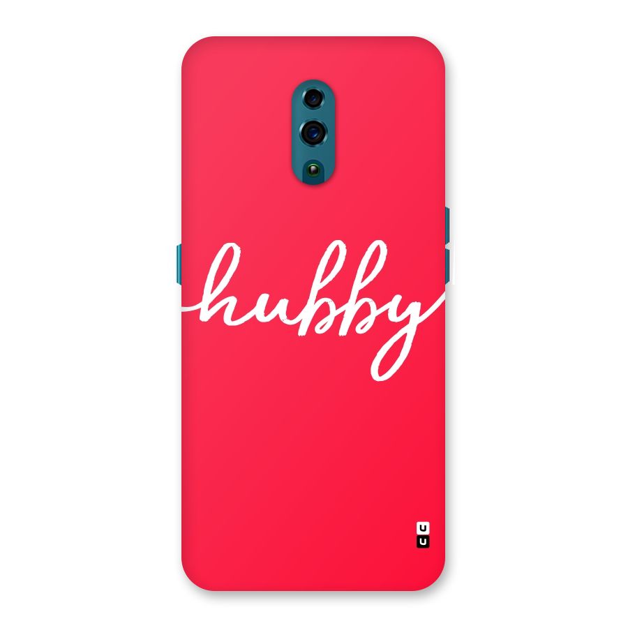 Hubby Back Case for Oppo Reno