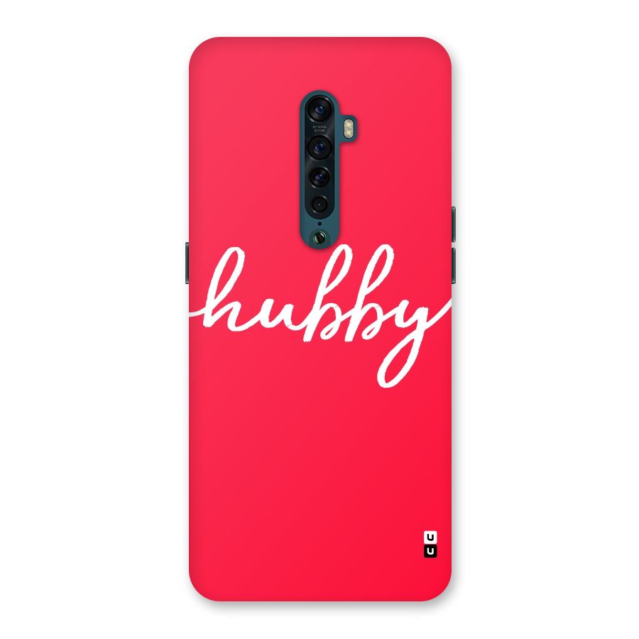 Hubby Back Case for Oppo Reno2