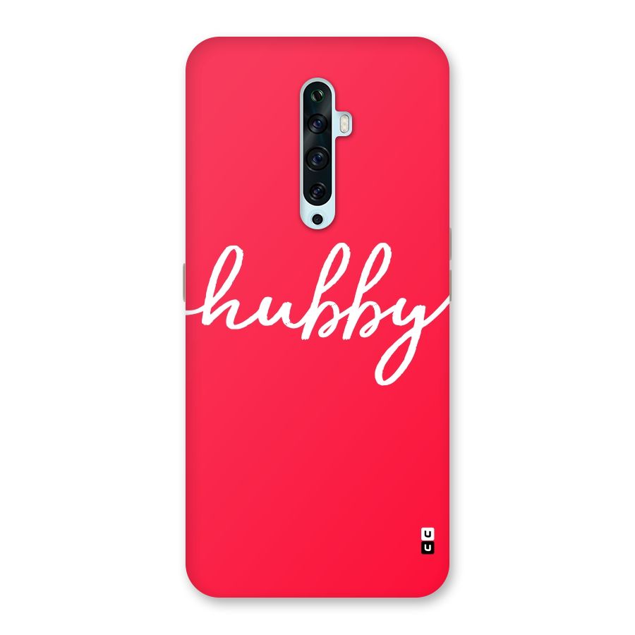 Hubby Back Case for Oppo Reno2 Z