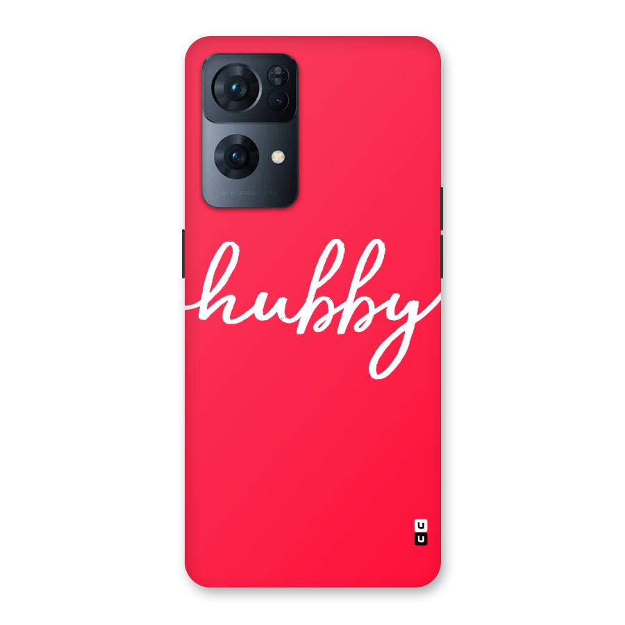 Hubby Back Case for Oppo Reno7 Pro 5G