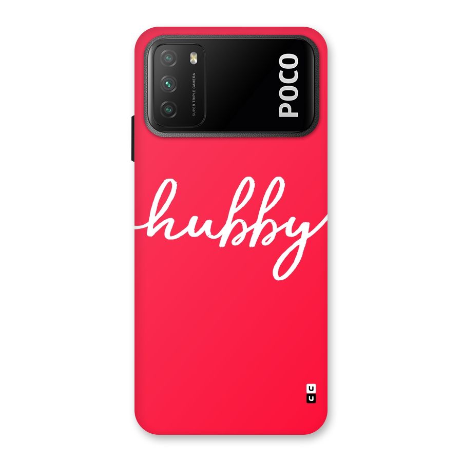 Hubby Back Case for Poco M3