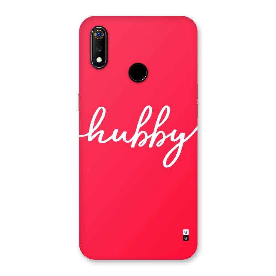 Hubby Back Case for Realme 3