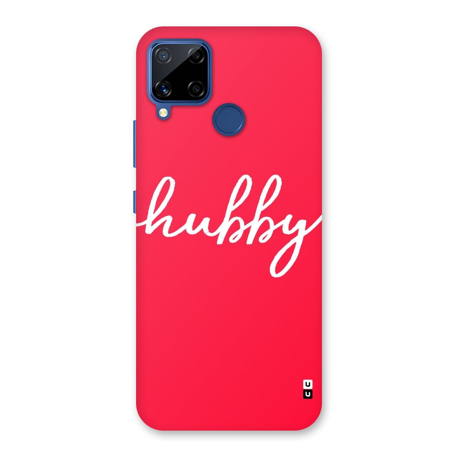 Hubby Back Case for Realme C15