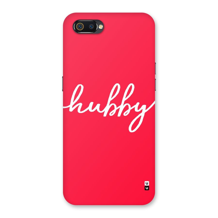Hubby Back Case for Realme C2