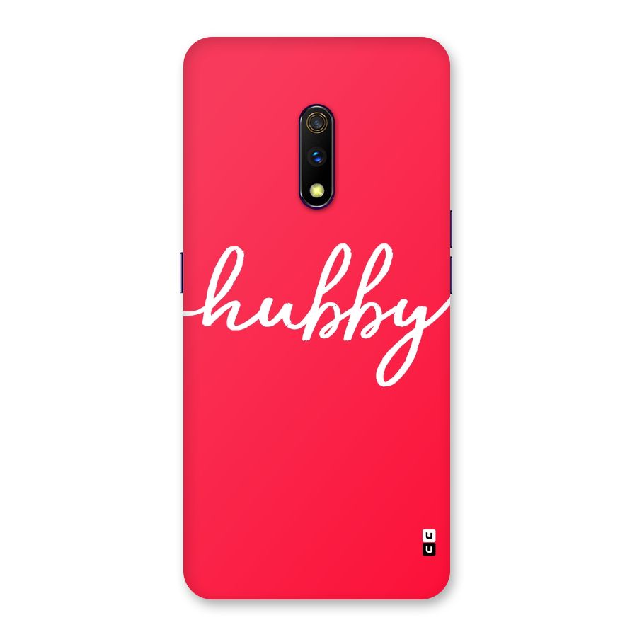 Hubby Back Case for Realme X