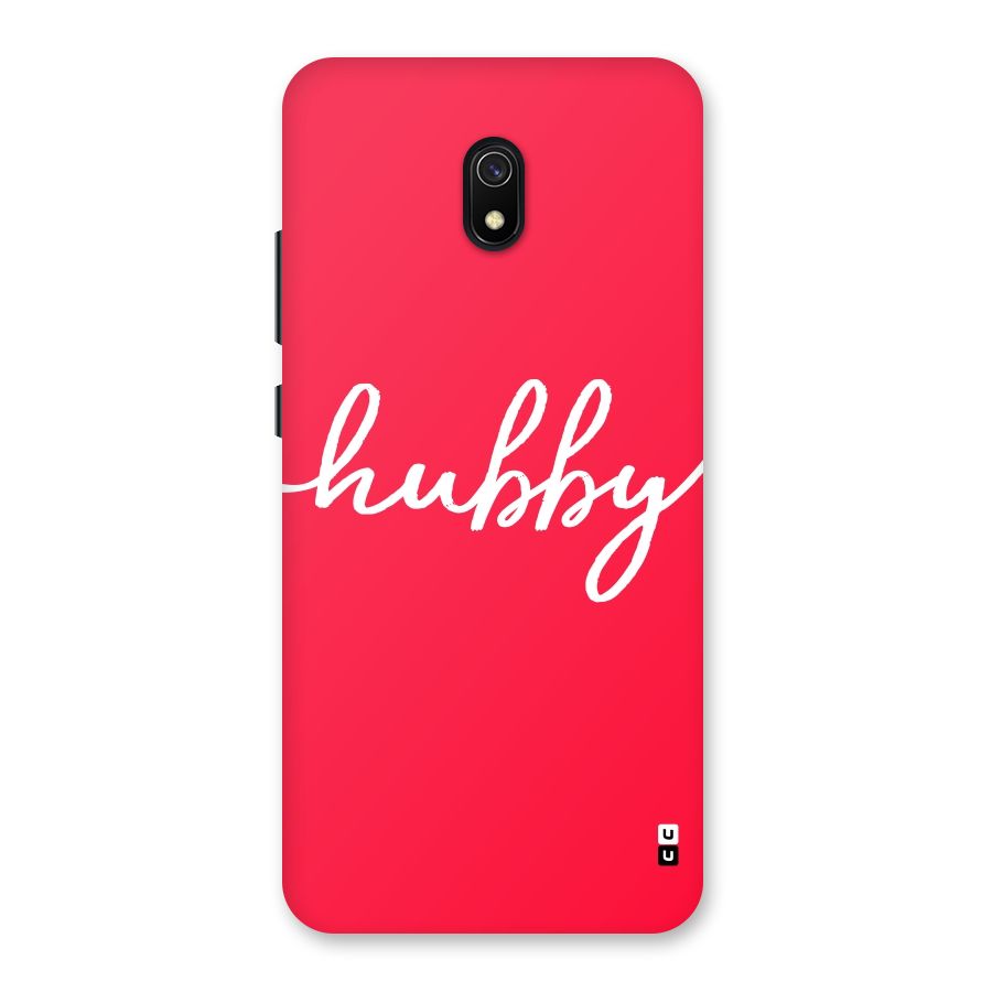 Hubby Back Case for Redmi 8A