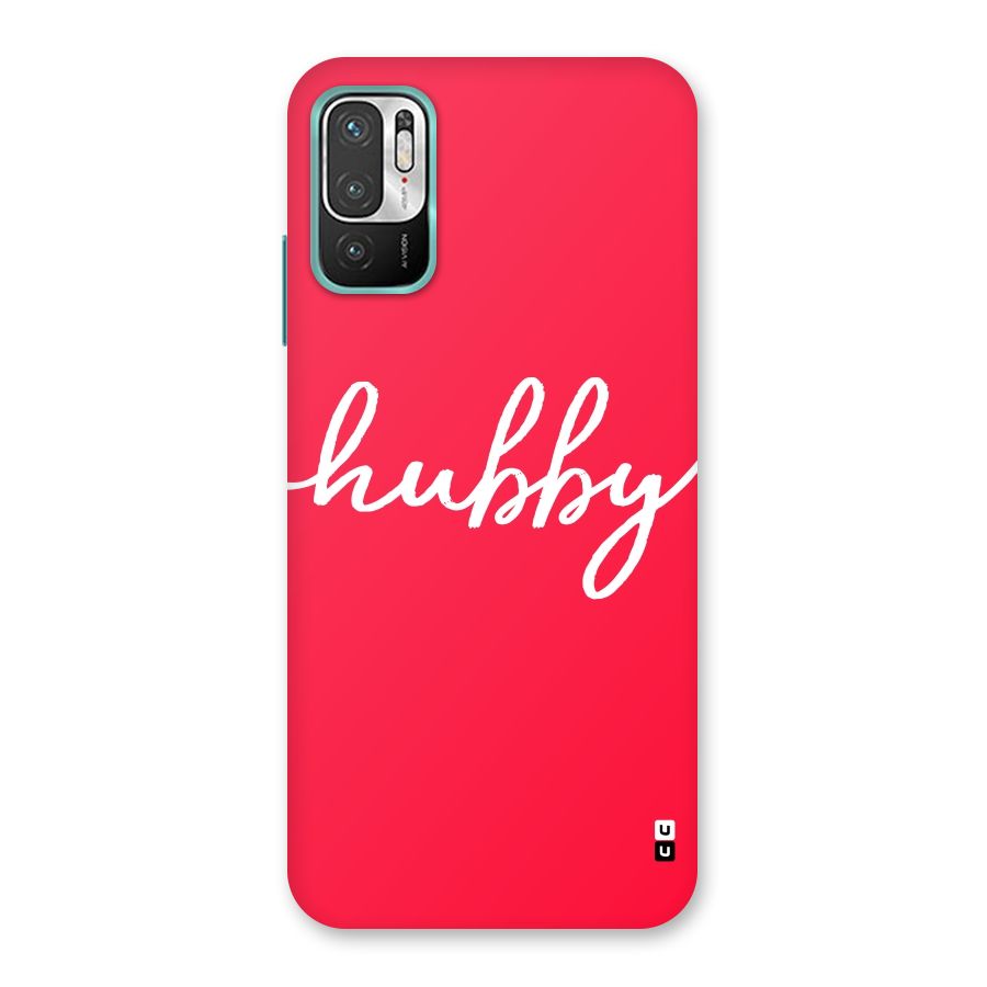 Hubby Back Case for Redmi Note 10T 5G