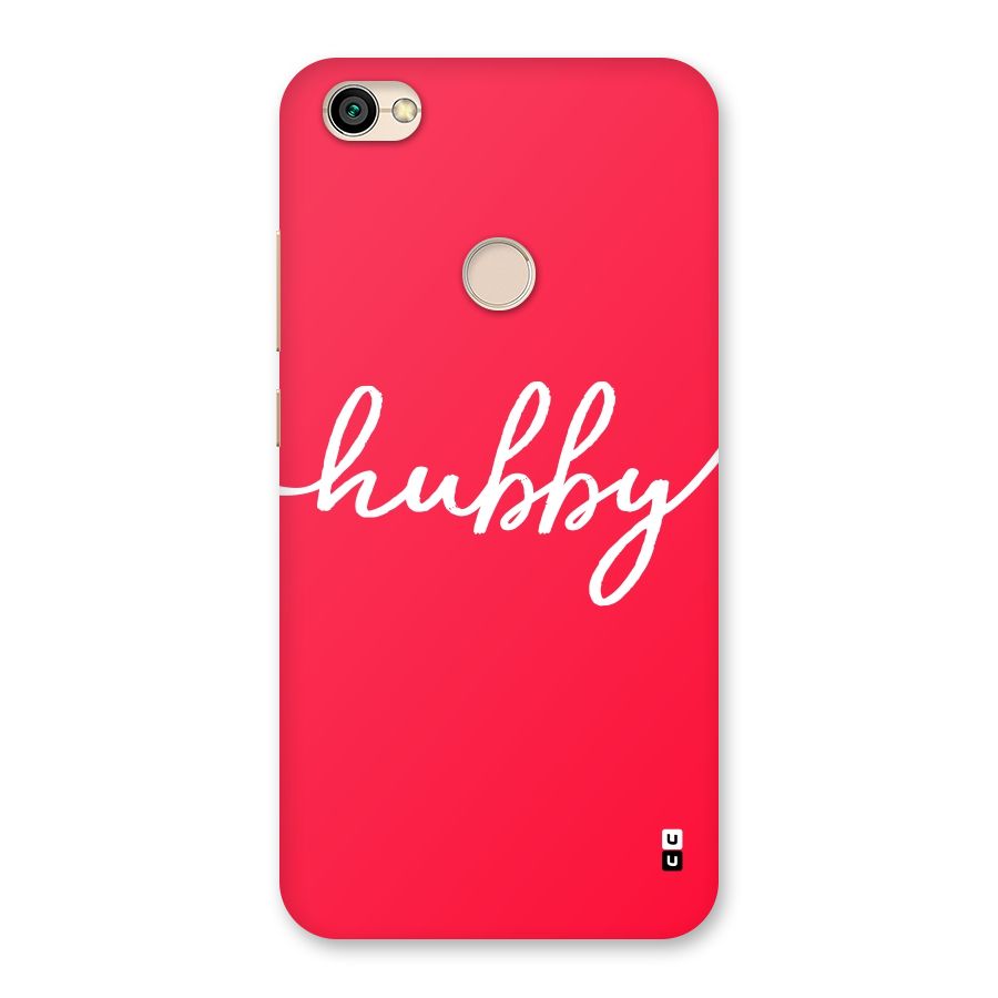 Hubby Back Case for Redmi Y1 2017