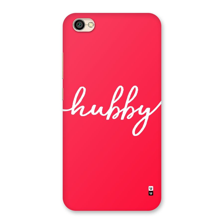 Hubby Back Case for Redmi Y1 Lite