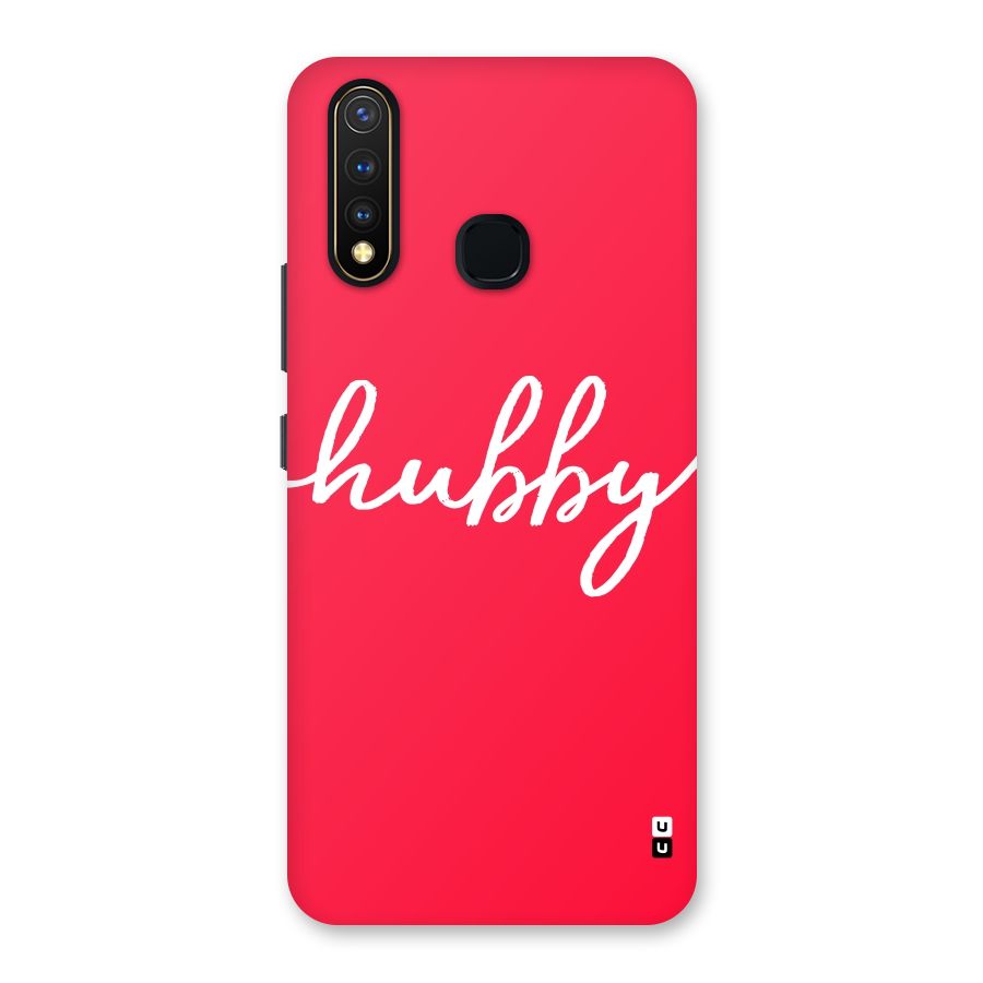 Hubby Back Case for Vivo U20