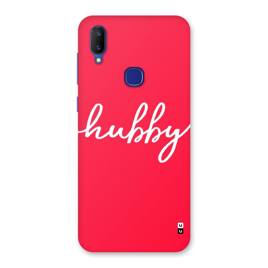 Hubby Back Case for Vivo V11
