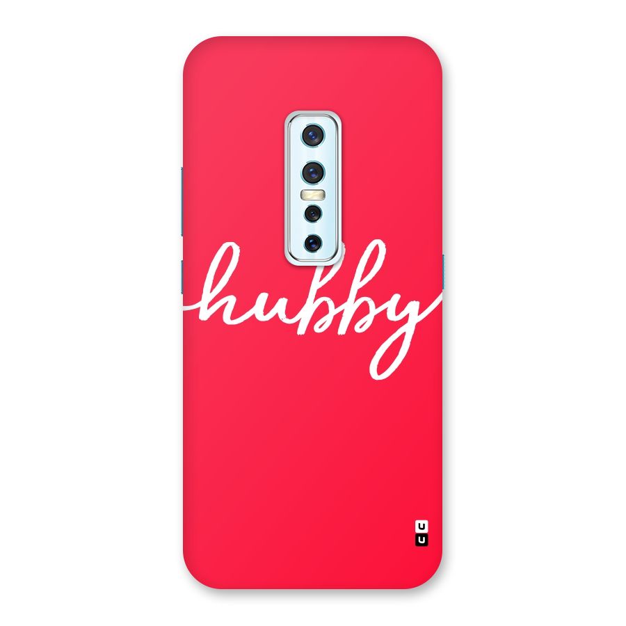 Hubby Back Case for Vivo V17 Pro