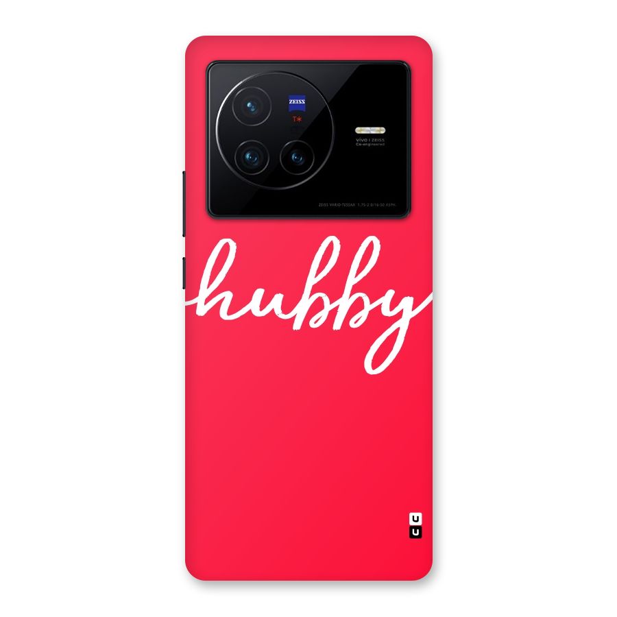 Hubby Back Case for Vivo X80