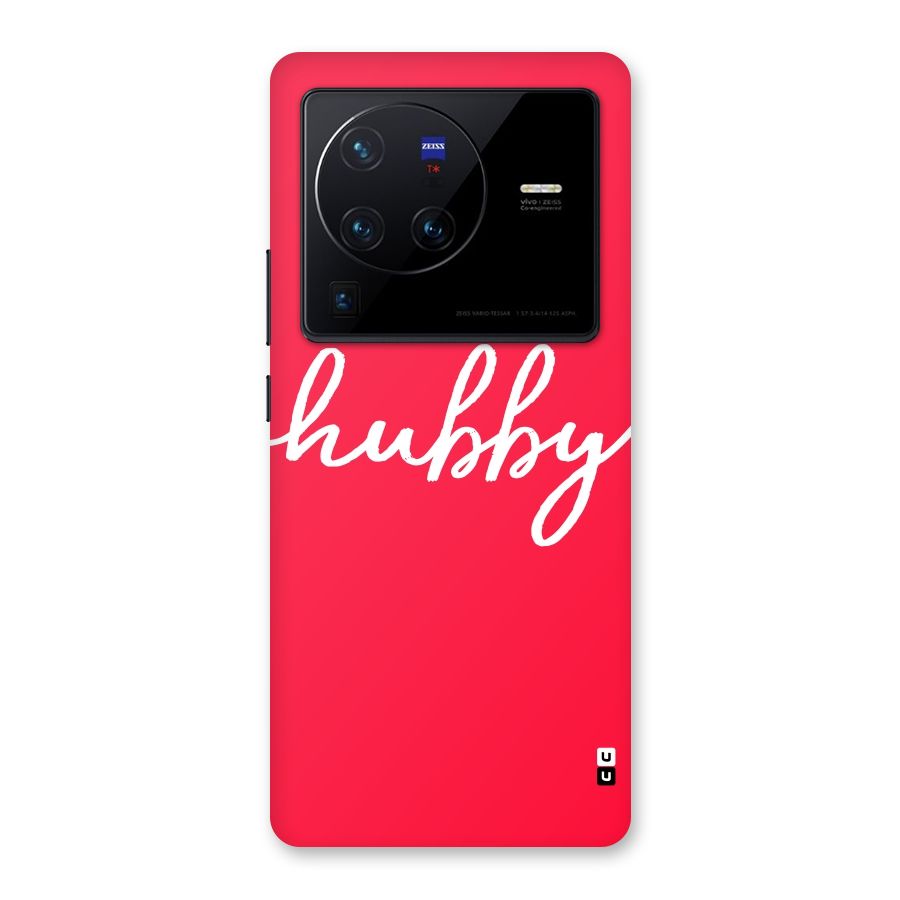 Hubby Back Case for Vivo X80 Pro