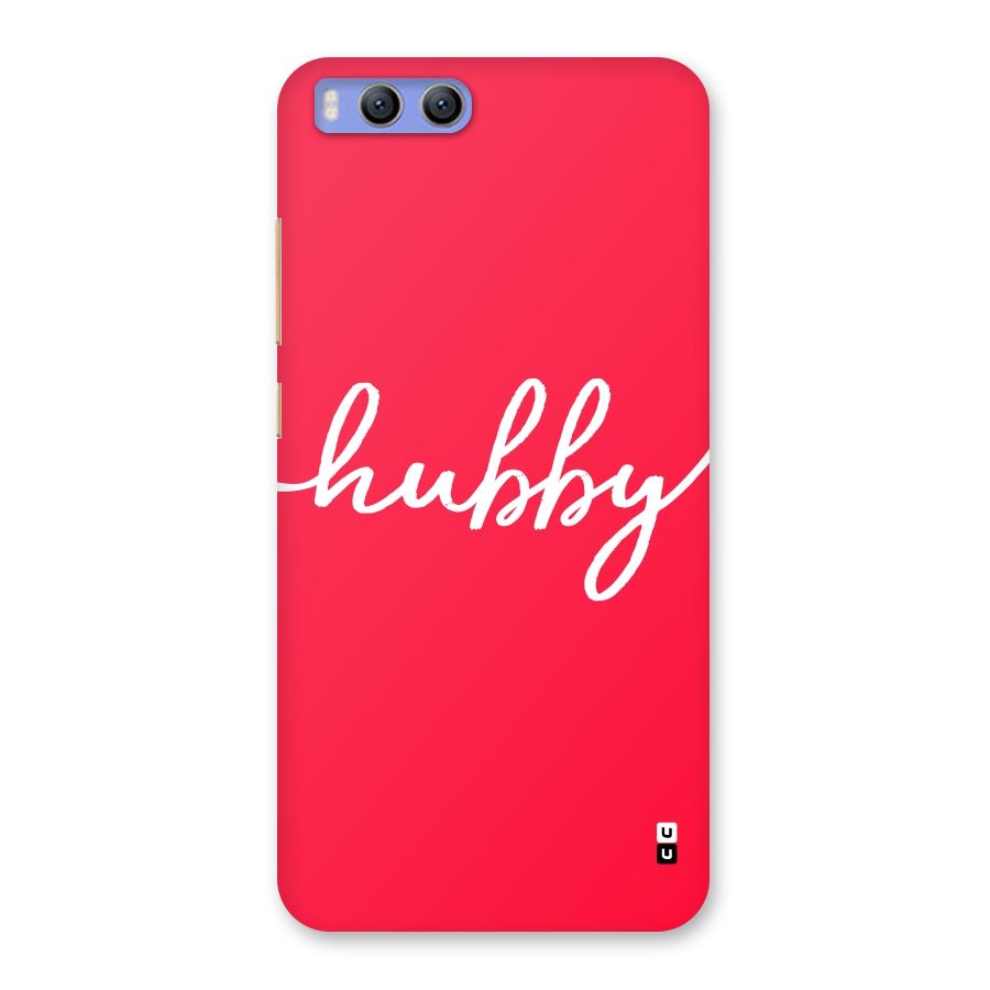 Hubby Back Case for Xiaomi Mi 6