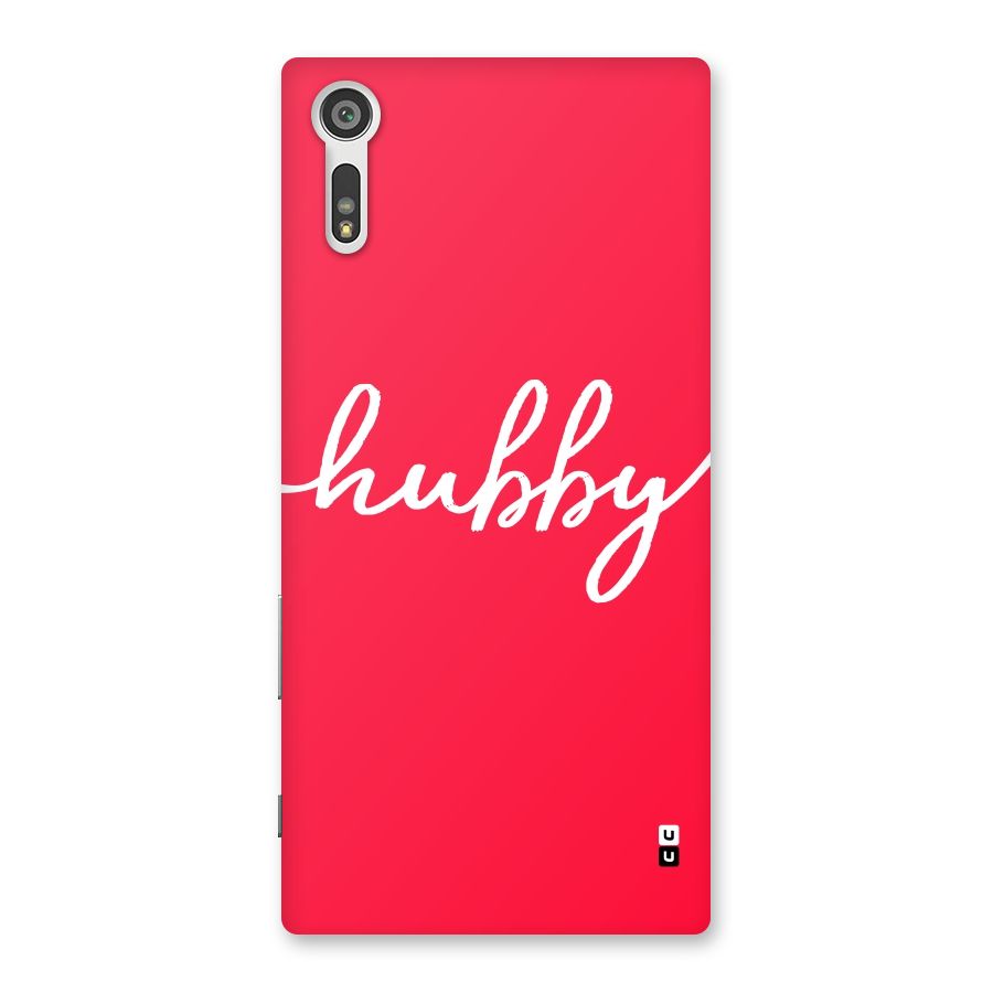 Hubby Back Case for Xperia XZ