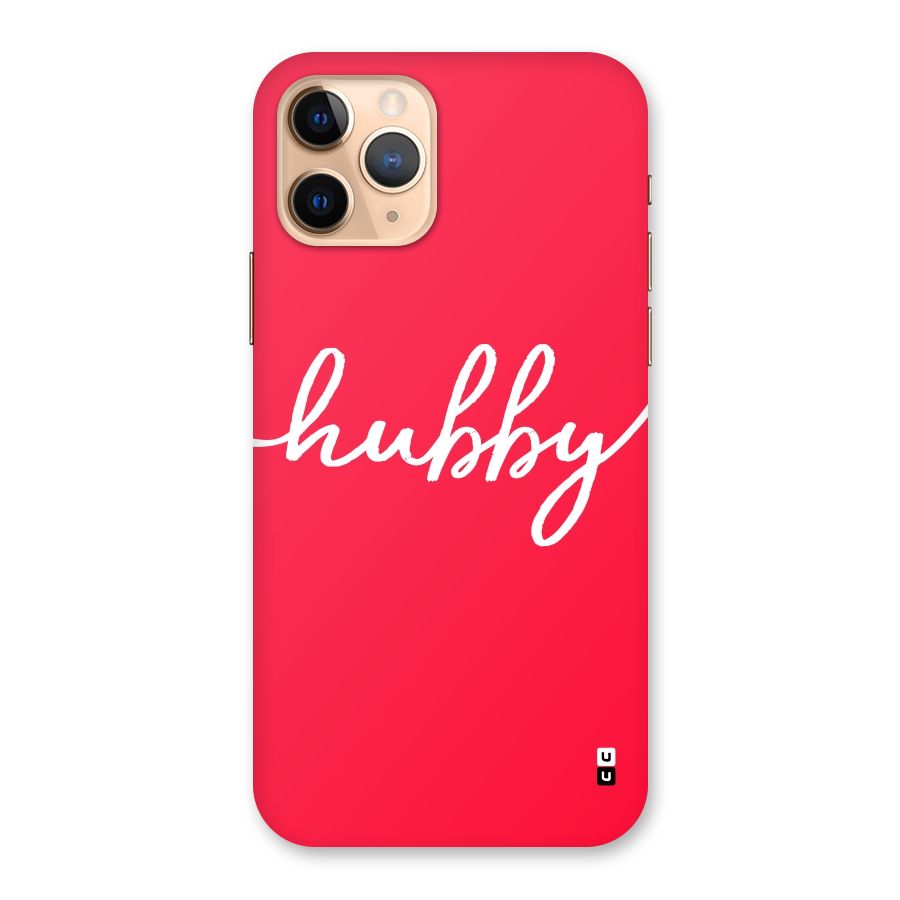 Hubby Back Case for iPhone 11 Pro