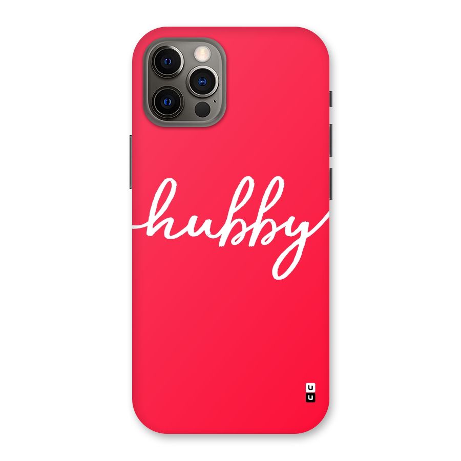 Hubby Back Case for iPhone 12 Pro
