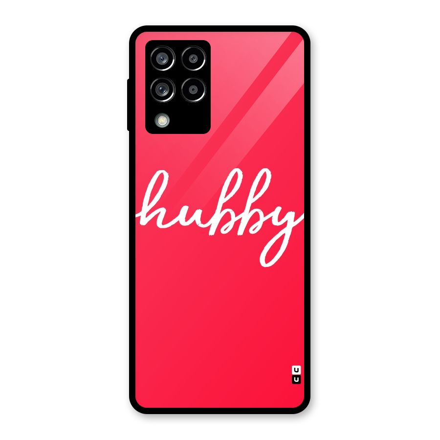 Hubby Glass Back Case for Galaxy M53 5G
