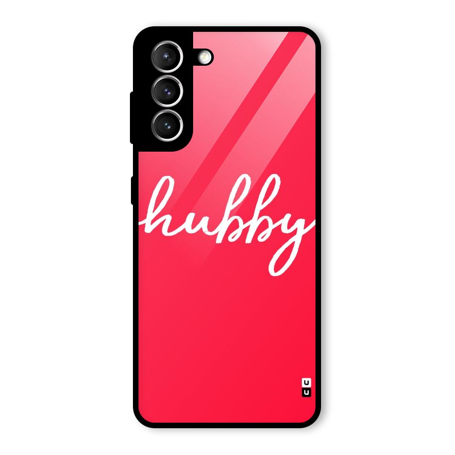 Hubby Glass Back Case for Galaxy S21 5G
