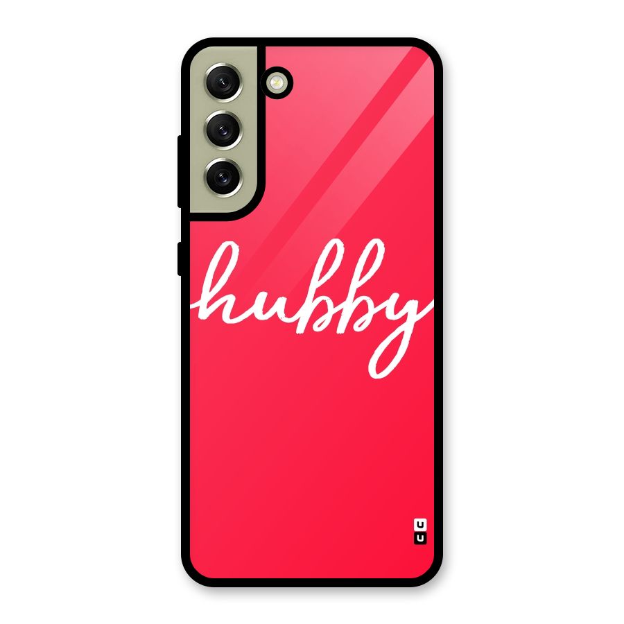 Hubby Glass Back Case for Galaxy S21 FE 5G
