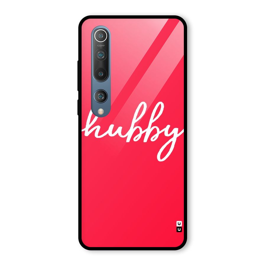 Hubby Glass Back Case for Mi 10