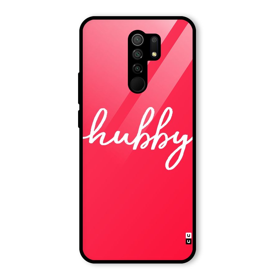 Hubby Glass Back Case for Poco M2