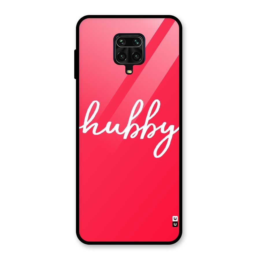 Hubby Glass Back Case for Poco M2 Pro