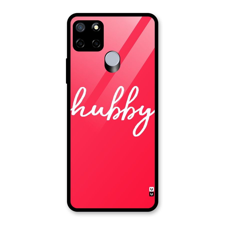 Hubby Glass Back Case for Realme Narzo 20