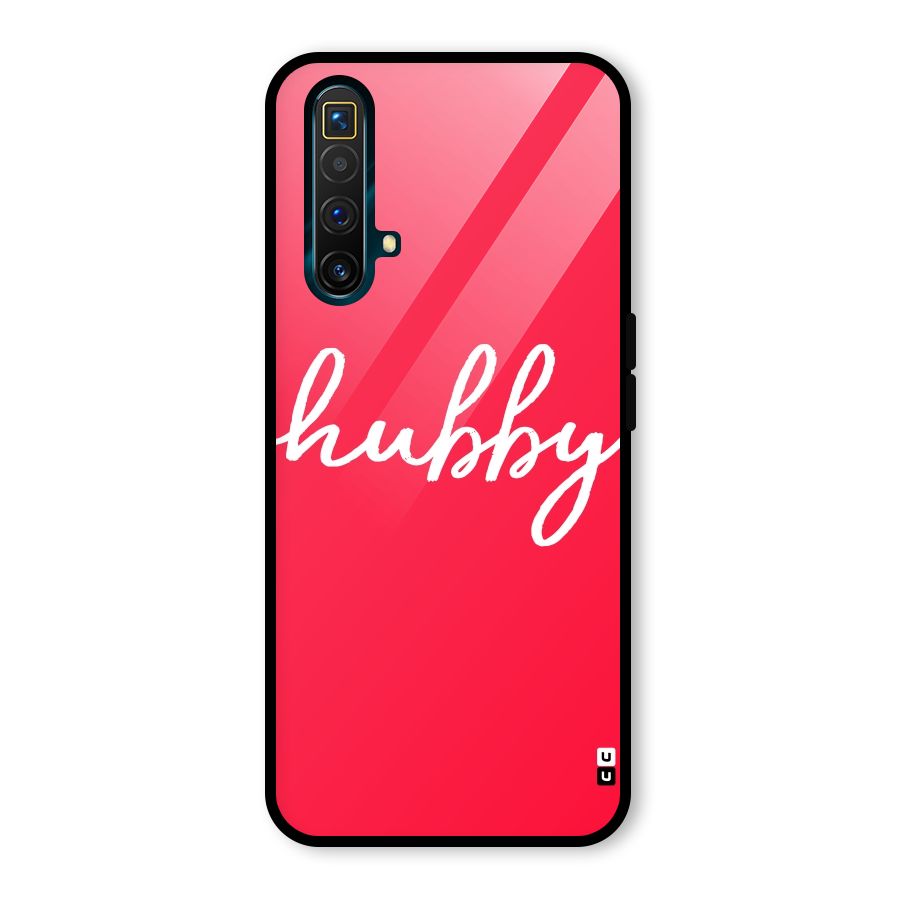 Hubby Glass Back Case for Realme X3