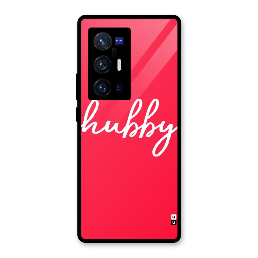 Hubby Glass Back Case for Vivo X70 Pro Plus