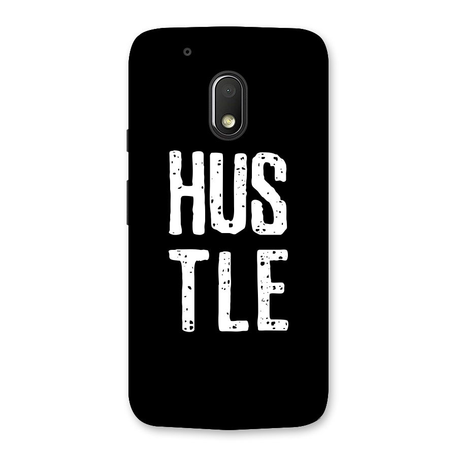 Hustle Back Case for Moto G4 Play